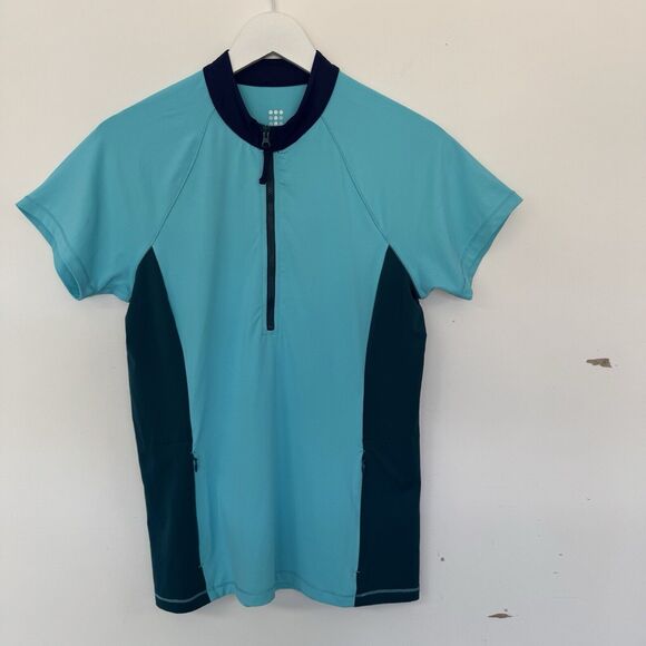 Title Nine Sunbuster 1/2 Zip Short Sleeve Sun Shirts Rash Guard Bundle Medium - Picture 5 of 13